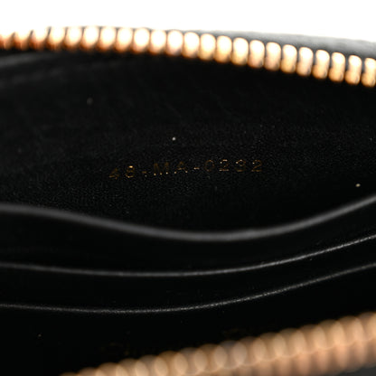 Christian Dior Supple Calfskin Cannage Caro Pouch With Chain  Black 7 of 14