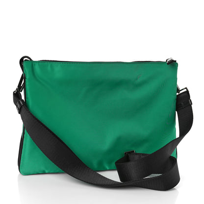 Versace Nylon Palazzo Medusa Messenger Green 3 of 8