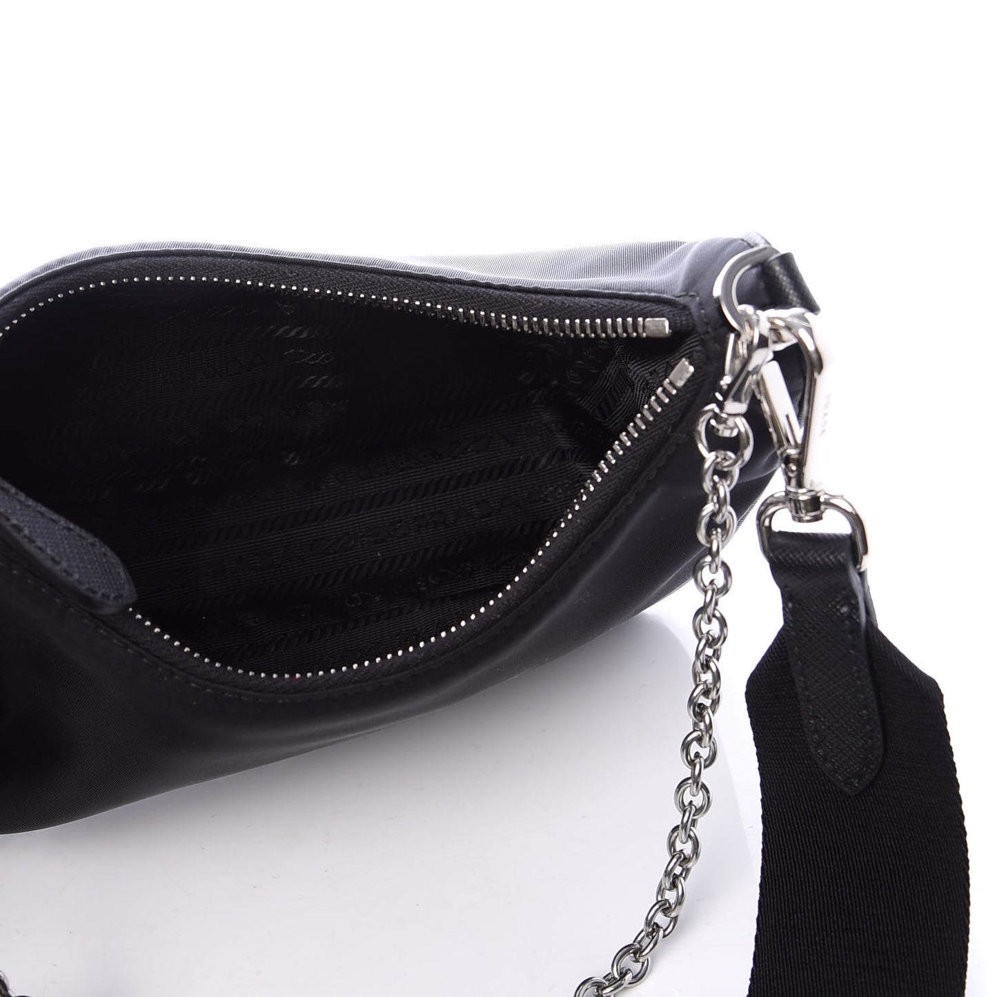 Nylon Re-Edition 2005 Shoulder Bag Black