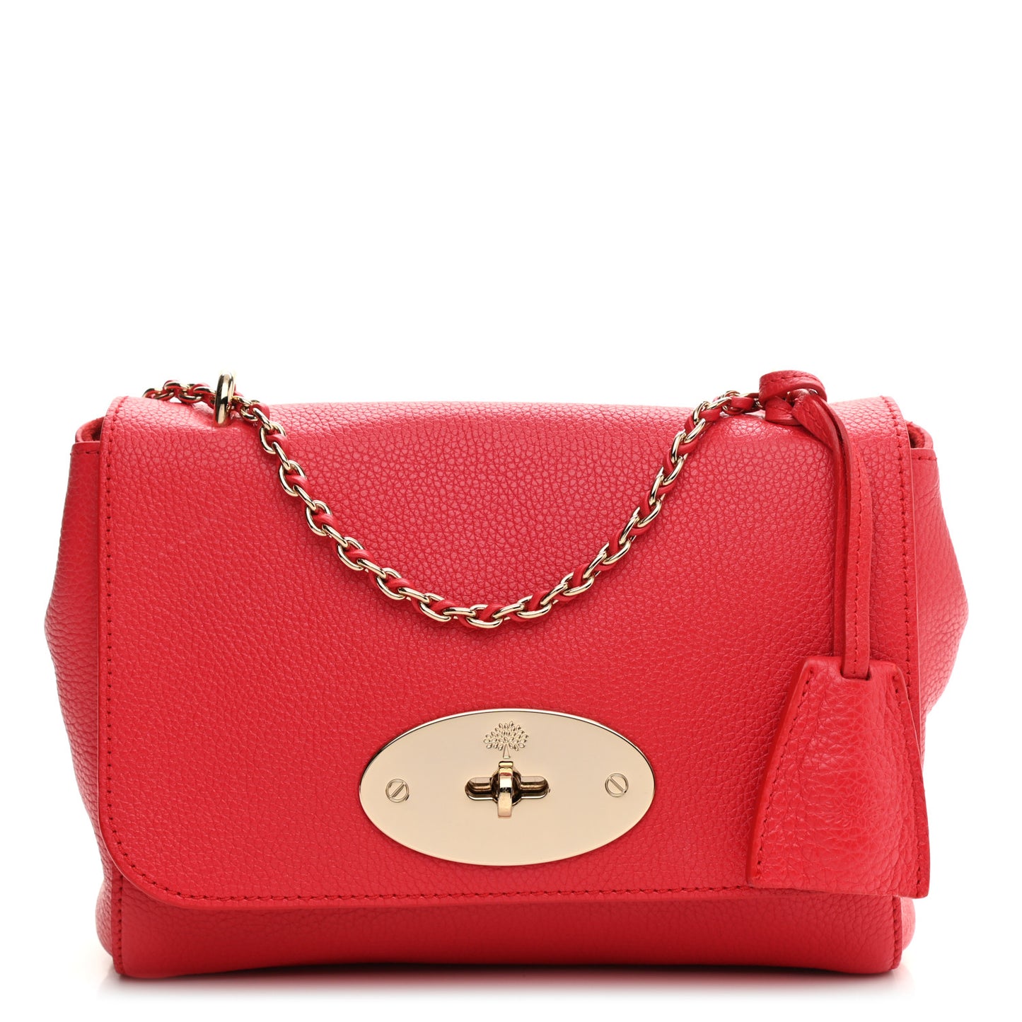 Small Classic Grain Small Lily Flap Red