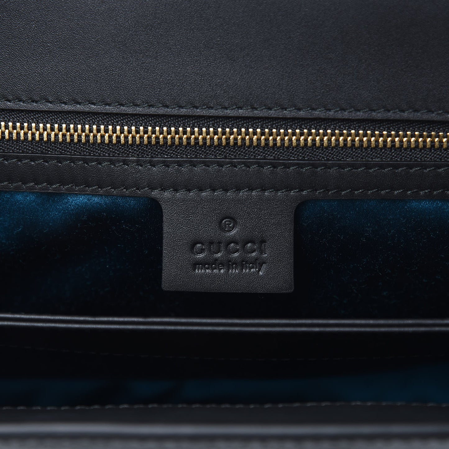 Suede Patent GG Web Medium Ophidia Chain Shoulder Bag Black