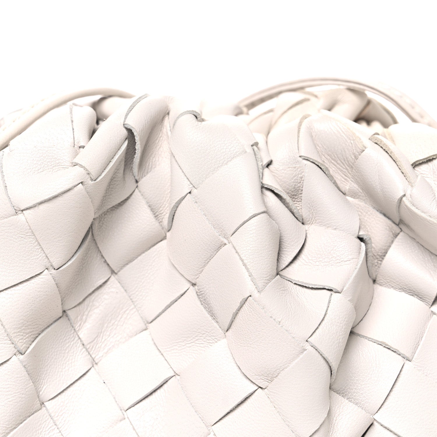 Bottega Veneta Nappa Intrecciato The Mini Pouch Chalk 9 of 11
