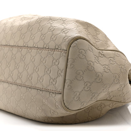 Gucci Guccissima Medium Sukey Tote Mystic White 11 of 14