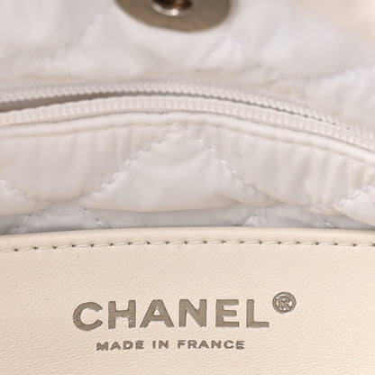 Chanel Shearling Coco Neige Backpack White 6 of 10