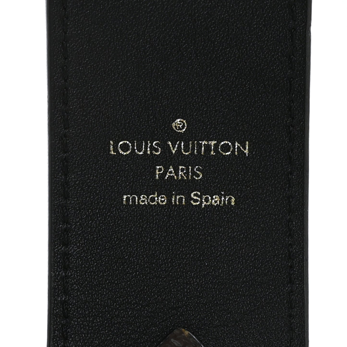 Monogram Bandouliere Shoulder Strap Black