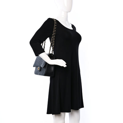 Chanel Caviar Quilted Jumbo Double Flap Black 2 of 11