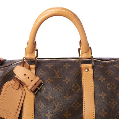 Louis Vuitton Monogram Keepall Bandouliere 55 8 of 10