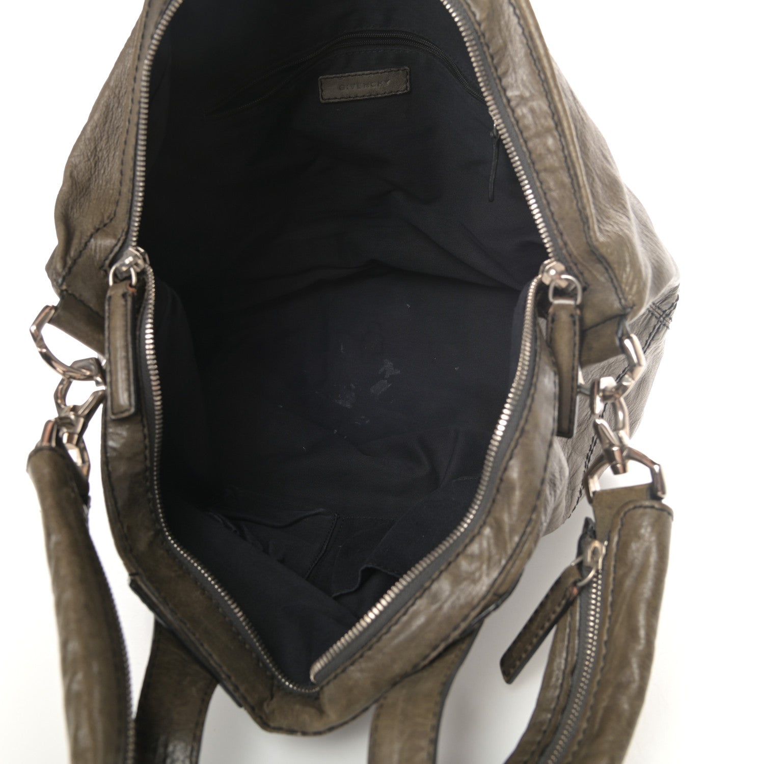 Givenchy Sugar Goatskin Medium Nightingale Light Khaki 5 of 17