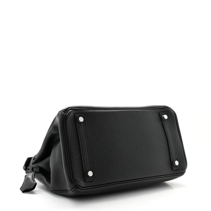 Hermes Togo BIRKIN 30 Black 4 of 12