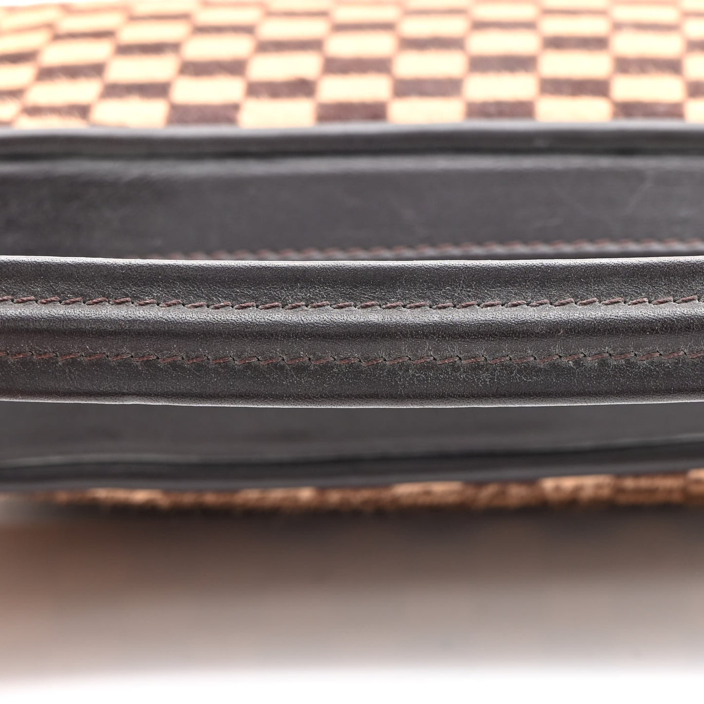 Calf Hair Damier Sauvage Tigre