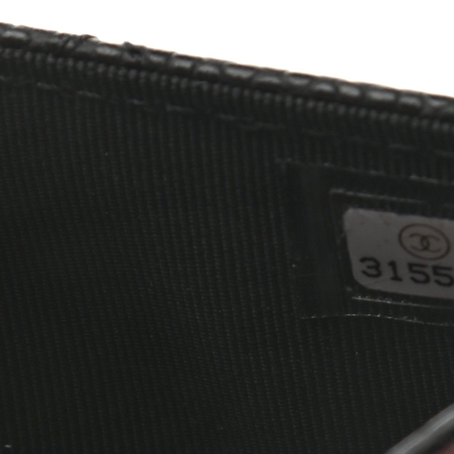 Chanel Caviar Quilted Flap Card Holder Wallet Black 8 of 9