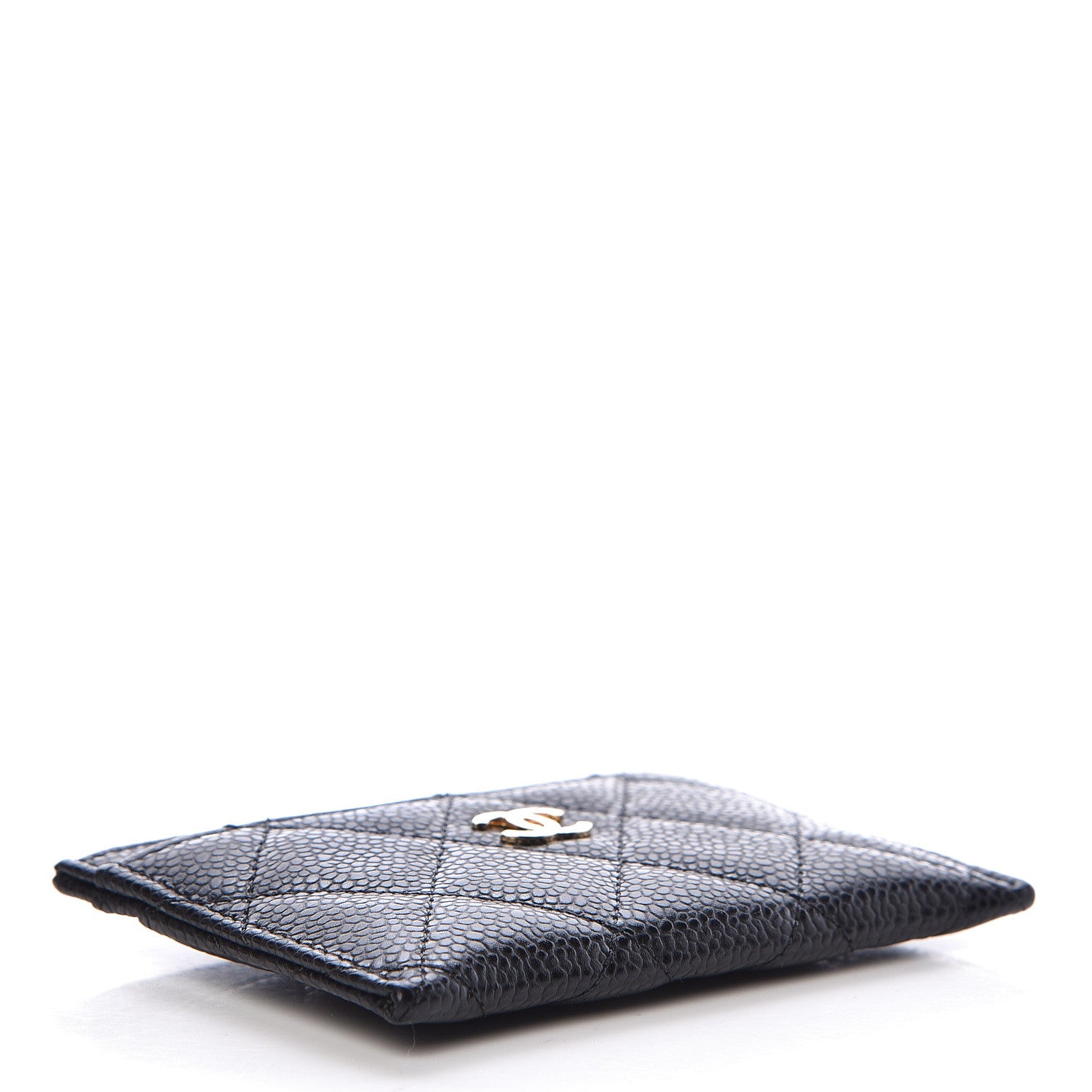 Chanel Caviar Quilted Card Holder Black 4 of 9