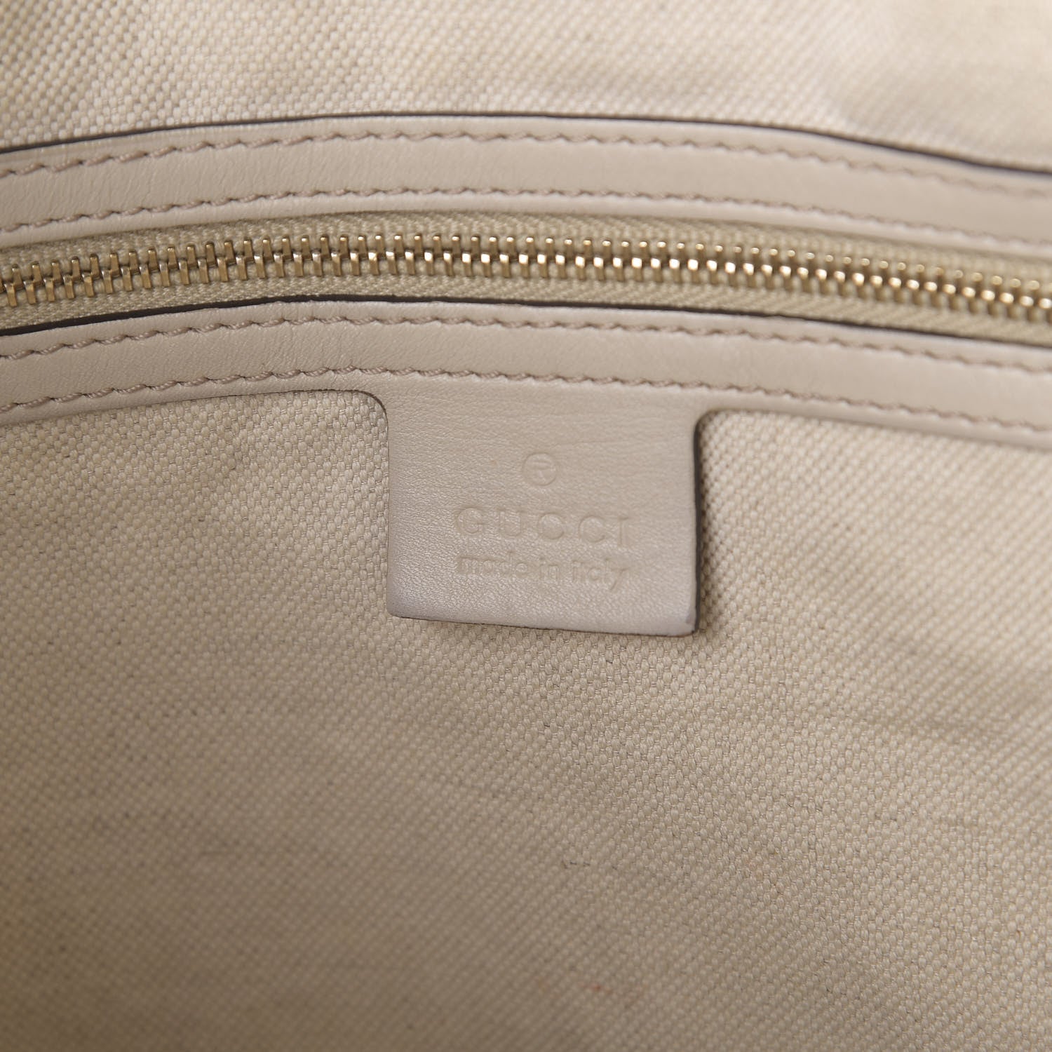 Gucci Guccissima Heart Bit Charm Top Handle Tote White 5 of 9