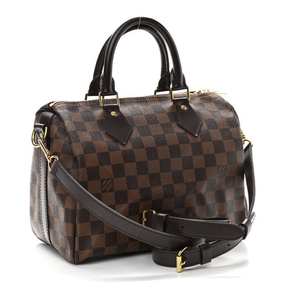 Louis Vuitton Damier Ebene Speedy Bandouliere 25 3 of 11