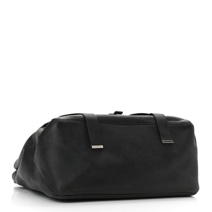 Proenza Schouler Calfskin Lizard Embossed Large Courier Bag Black 4 of 9