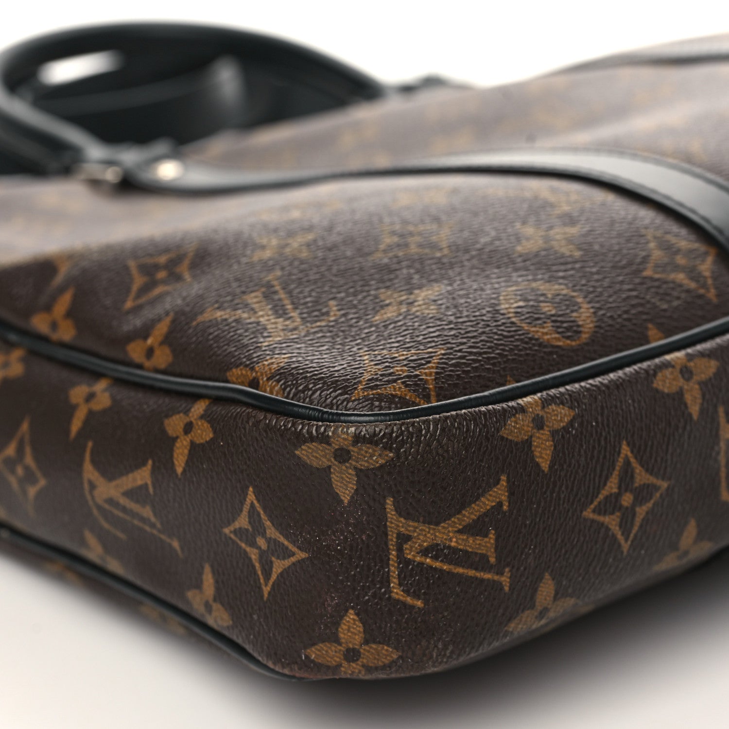 Louis Vuitton Monogram Macassar Porte-Documents Voyage PM 7 of 12