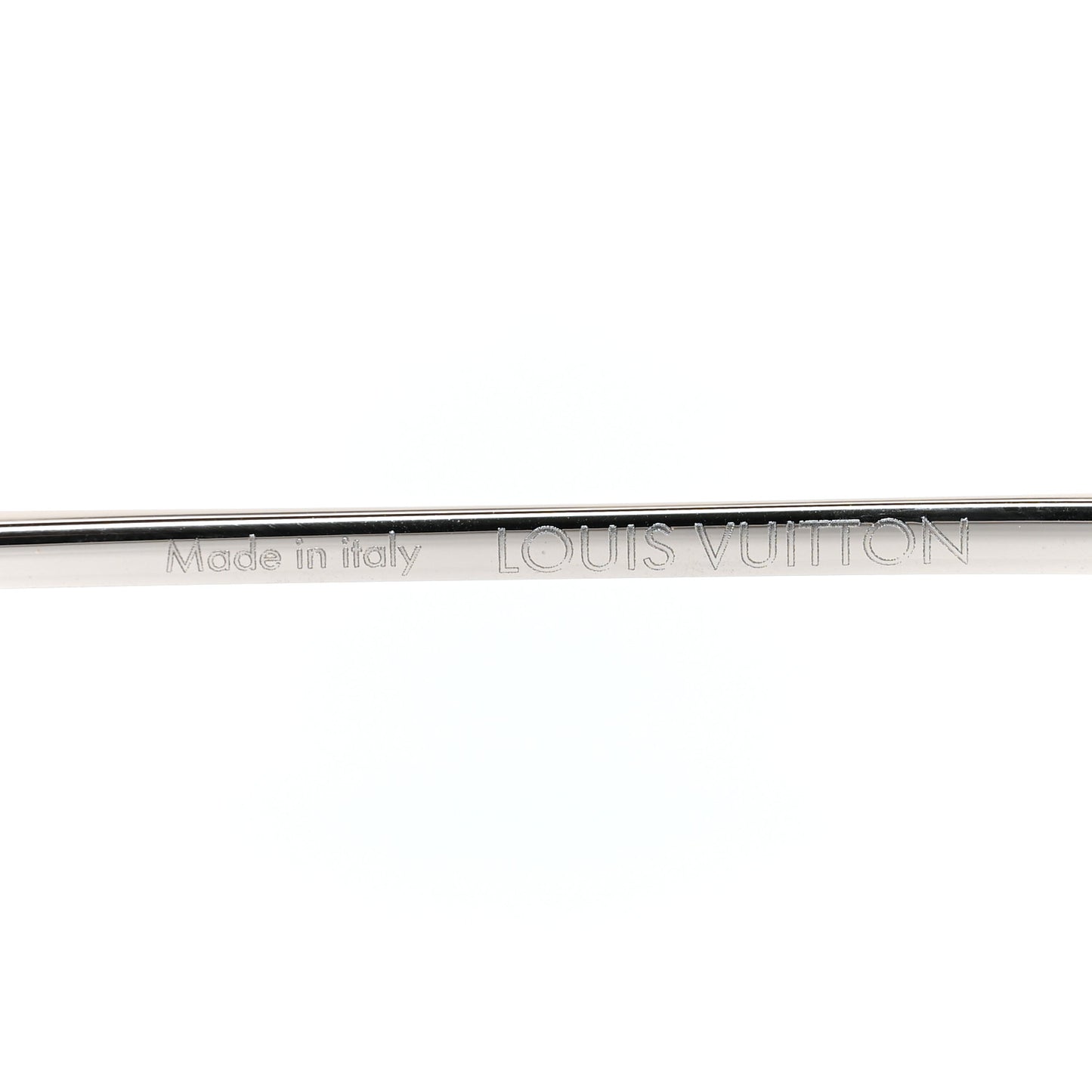 Metal Monogram Clockwise Sunglasses Z1595E Silver Black