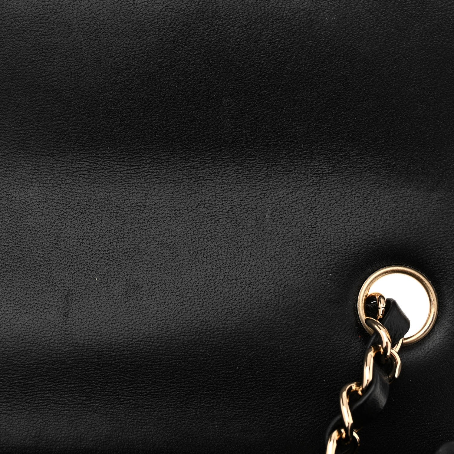 Chanel Lambskin Quilted Mini Rectangular Flap Black 11 of 13