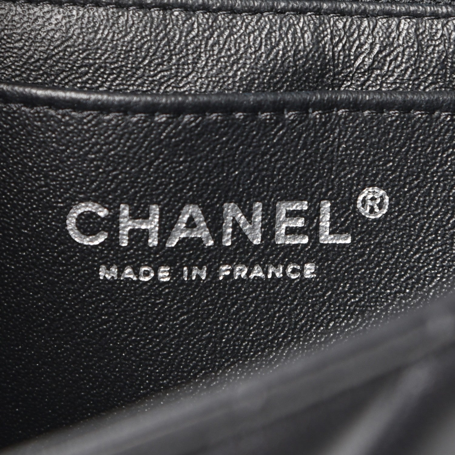 Chanel Lambskin Chevron Quilted Mini Rectangular Flap So Black 6 of 8