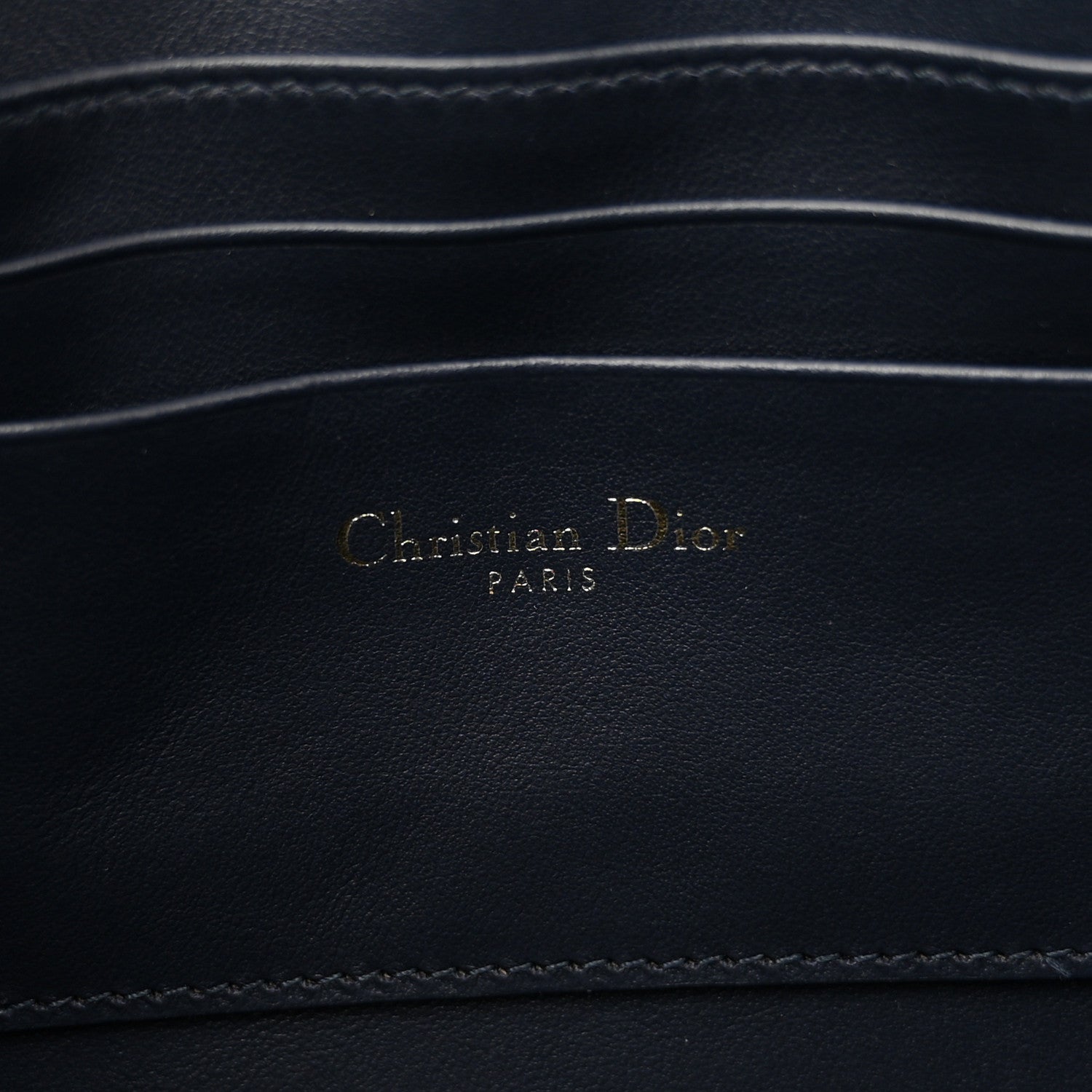 Christian Dior Oblique 30 Montaigne Avenue Pouch With Flap Blue 6 of 8