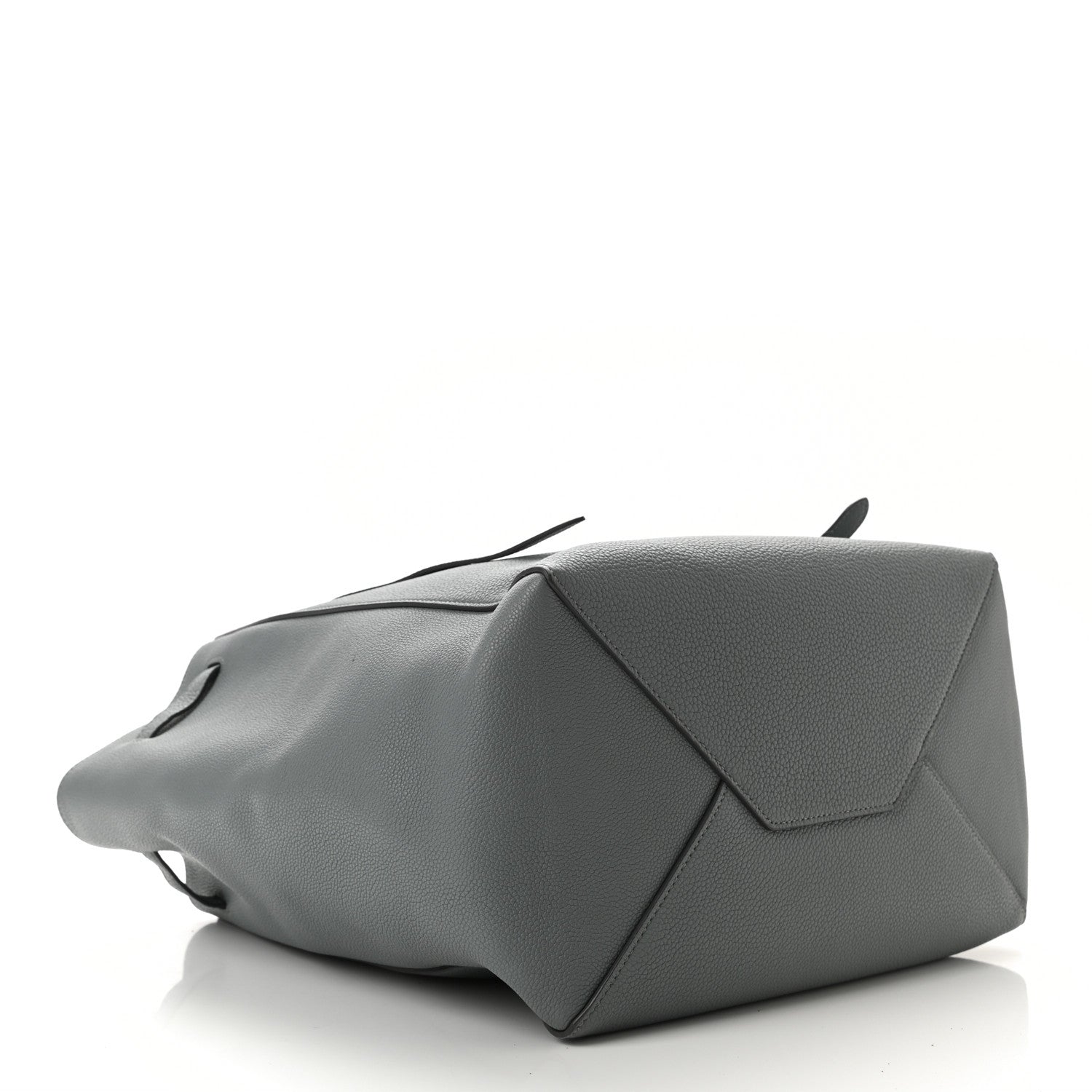 Celine Soft Grained Calfskin Small Belt Cabas Phantom Storm 4 of 10
