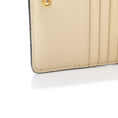 Chloe Grained Calfskin Marcie Square Wallet Blondie Beige 7 of 9