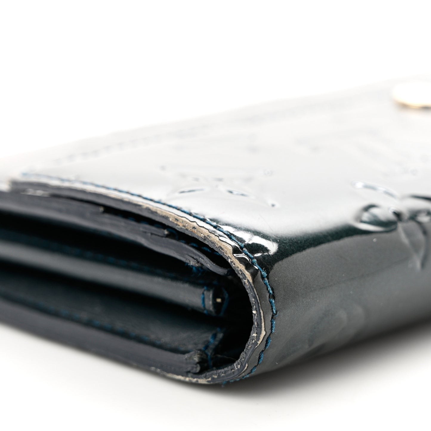 Vernis Sarah Wallet Blue Nuit