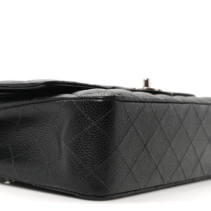 Chanel Caviar Quilted Medium Double Flap Black 16 of 19