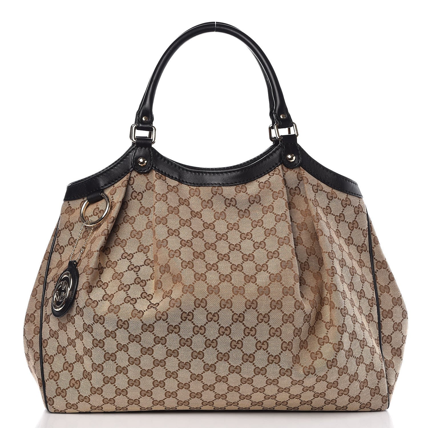Gucci Monogram Large Sukey Tote Dark Brown 1 of 10