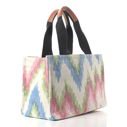 Loewe Canvas Beaded Paula Beach Tote Multicolor 3 of 8