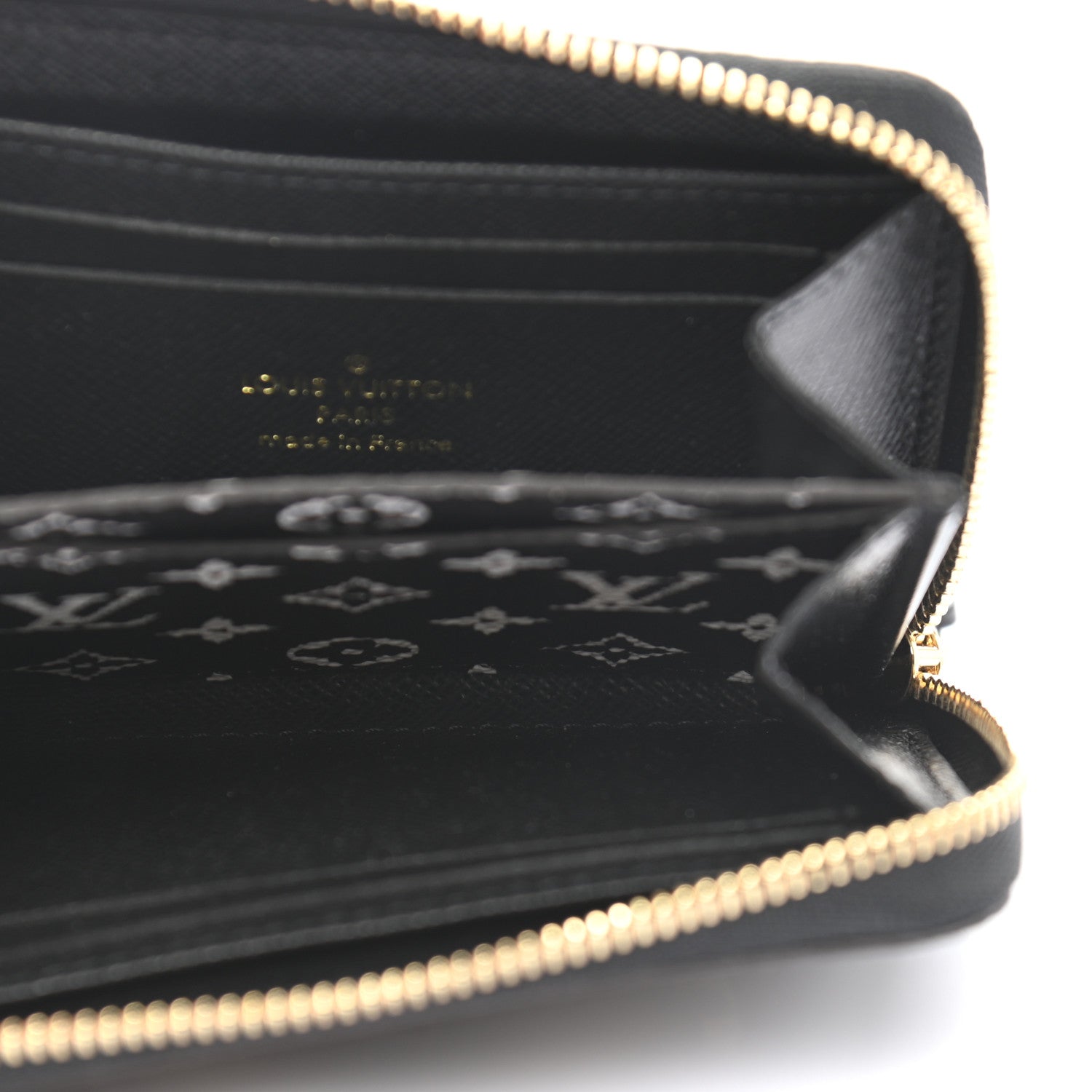 Louis Vuitton Monogram Giant Jungle Zippy Coin Purse Black 5 of 7