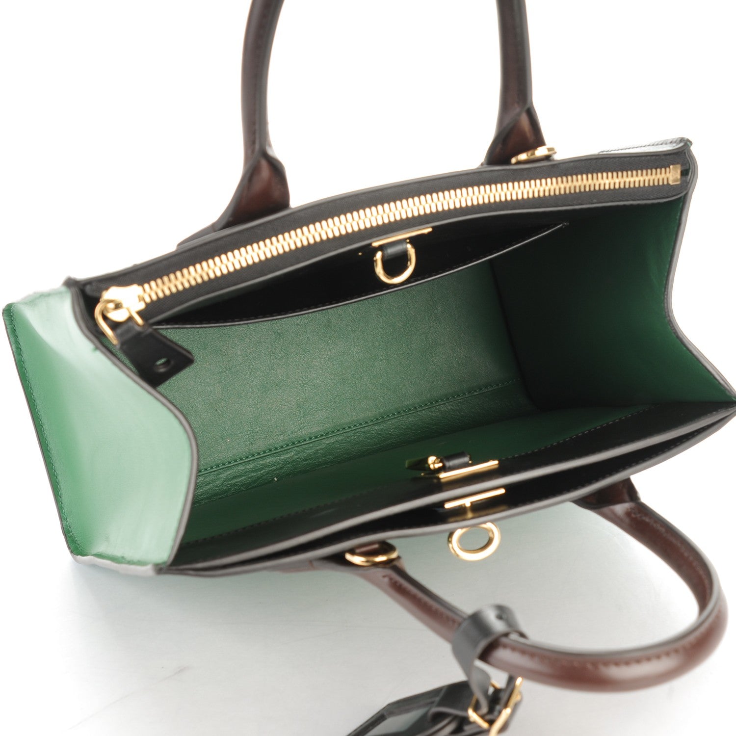 Louis Vuitton Calfskin City Steamer PM Noir Vert Acide 5 of 6