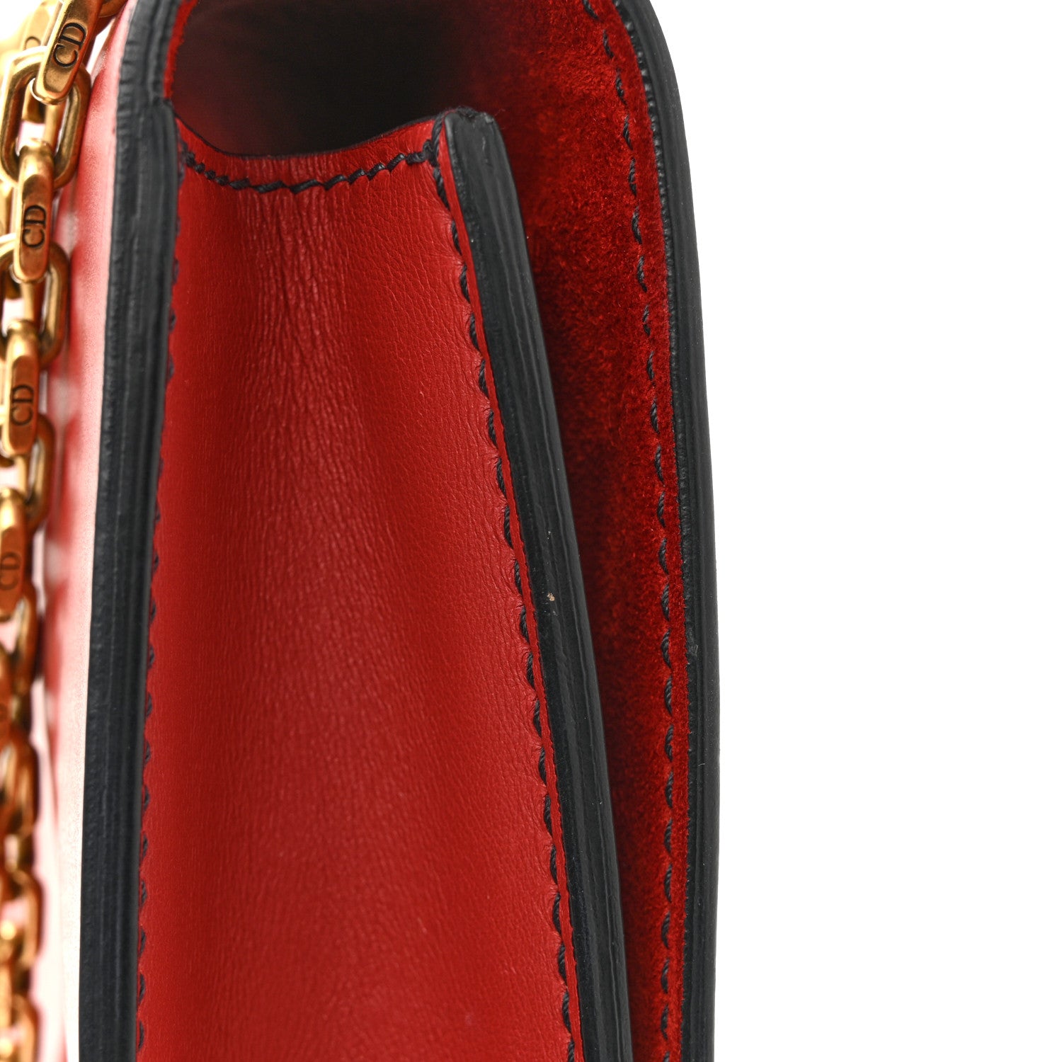 Christian Dior Calfskin J'Adior Chain Flap Bag Red 13 of 15