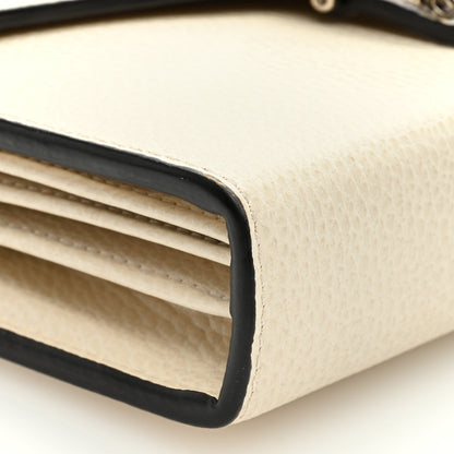 Gucci Dollar Calfskin Mini Dionysus Chain Wallet Mystic White 7 of 8