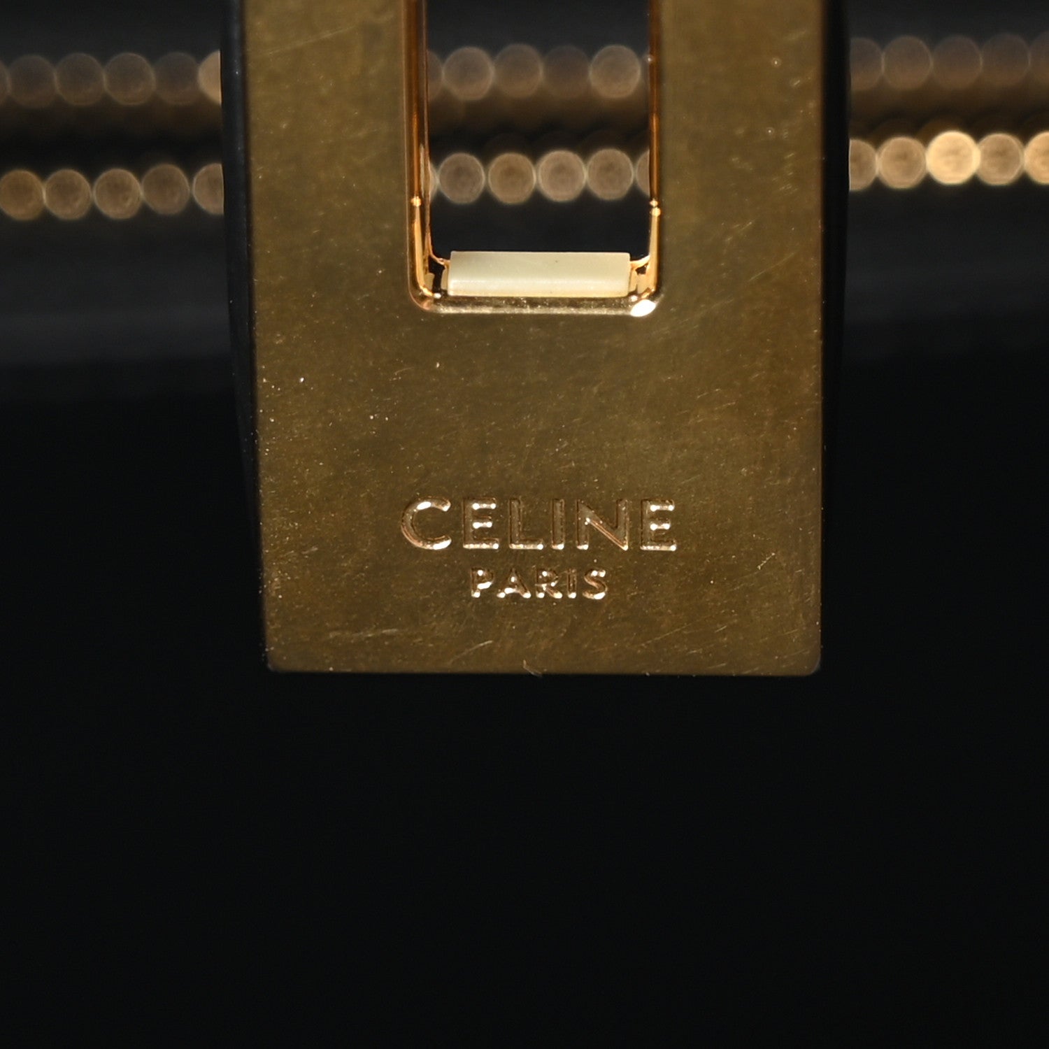 Celine Smooth Calfskin Medium Camille 16 Soft Bag Black 6 of 9