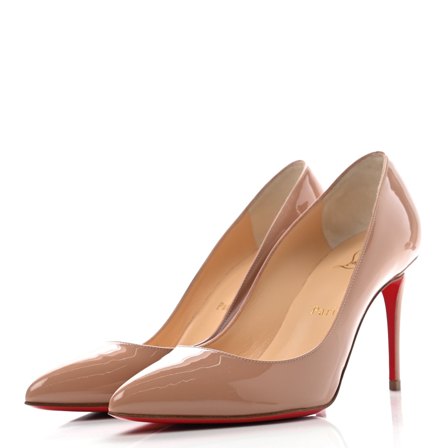 Patent Pigalle Follies 85 Pumps 36.5 Nude