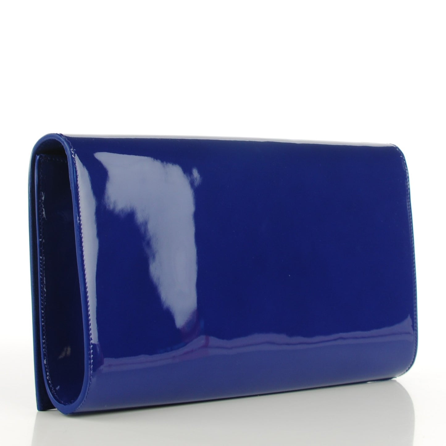 Patent Large Belle De Jour Clutch Royal Blue