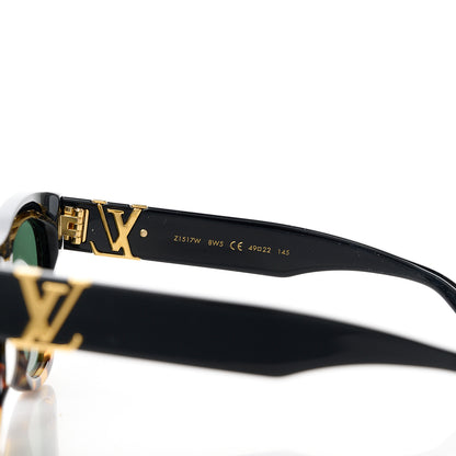 Louis Vuitton The LV Square Sunglasses Z1510W Black Dark Tortoise 6 of 9