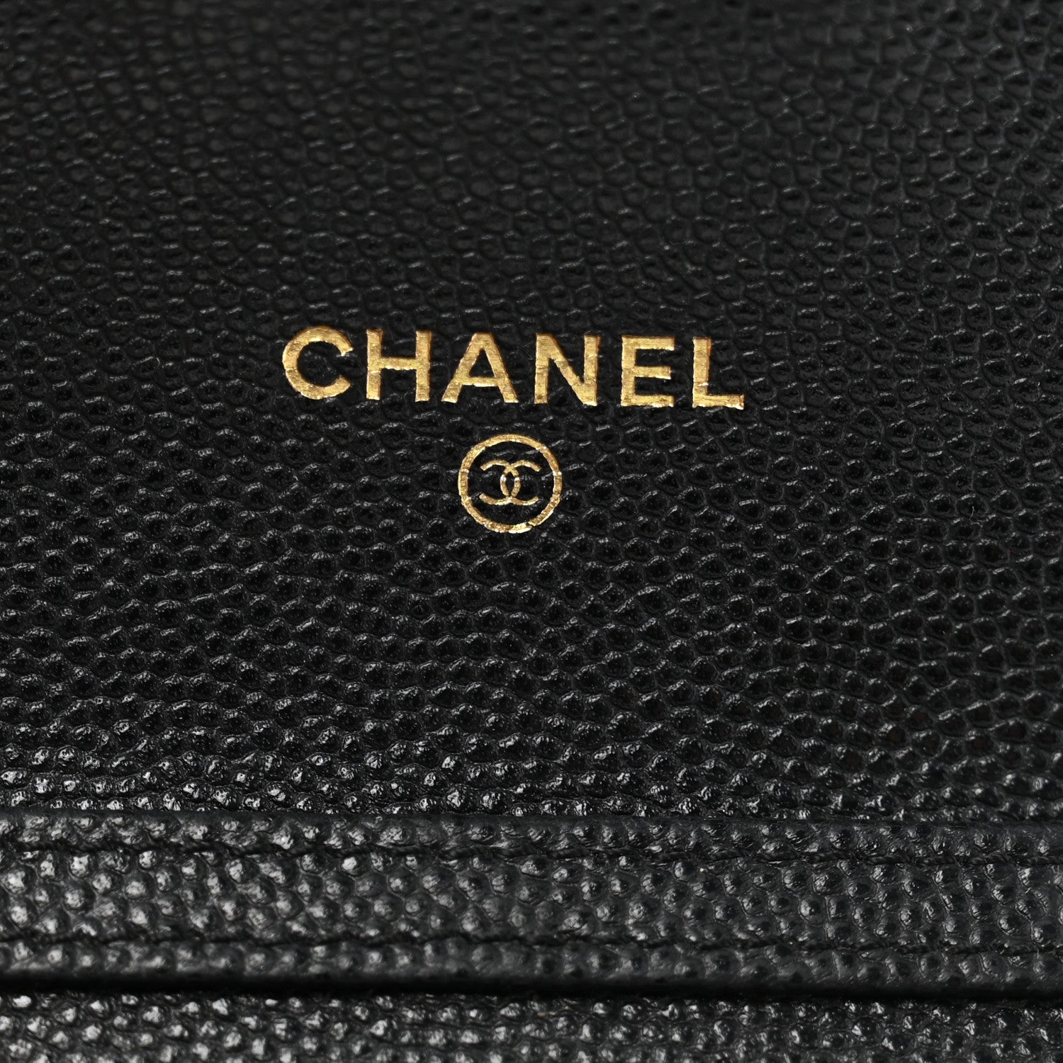 Chanel Caviar Quilted Flap Card Holder On Chain Black 5 of 10