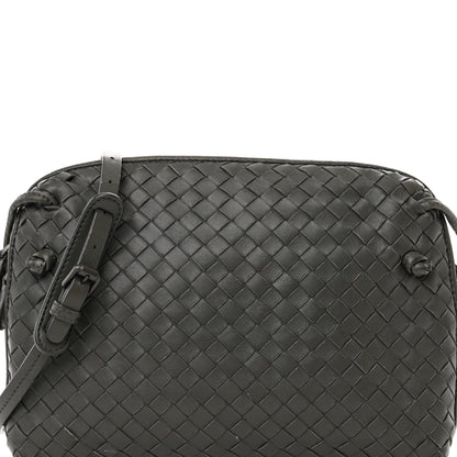 Bottega Veneta Nappa Intrecciato Nodini Crossbody Messenger New Light Grey 8 of 16
