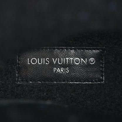 Louis Vuitton Suede Calfskin Shearling Snowdrop Flat Ankle Boot 39 Black 7 of 11