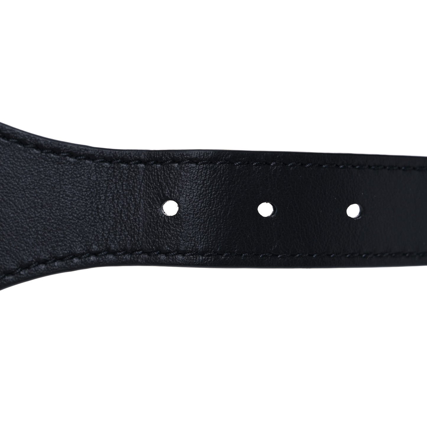 Canvas Embroidered Large Book Belt 75 30 Bleu
