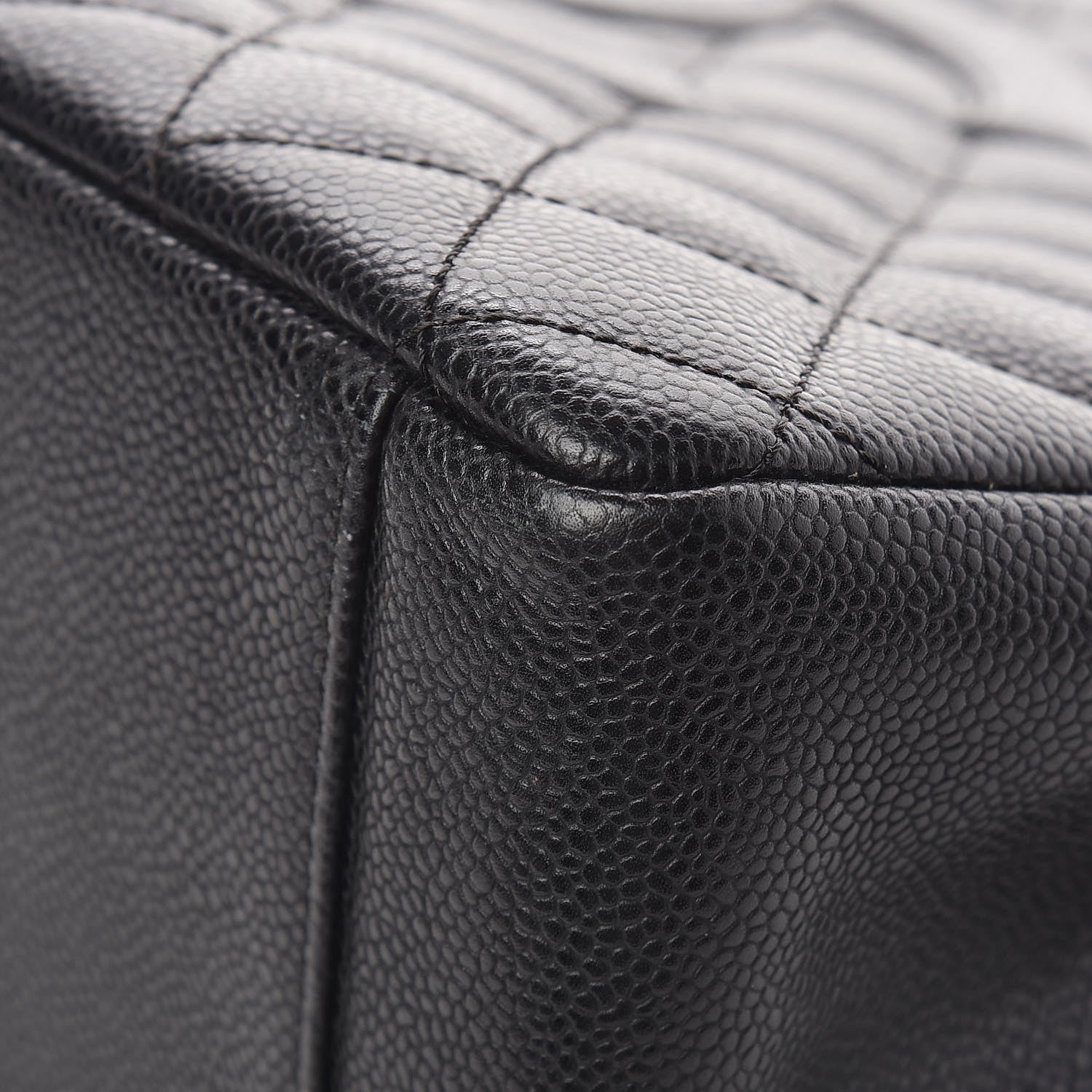 Chanel Caviar Quilted Grand Shopping Tote GST Black 13 of 15