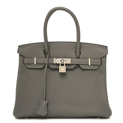 Hermes Togo Birkin 30 Gris Meyer 1 of 11