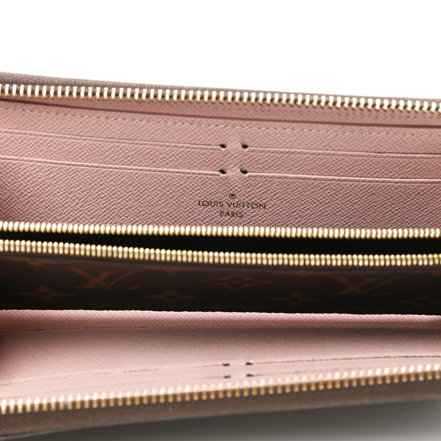 Louis Vuitton Monogram Clemence Wallet Rose Ballerine 5 of 7