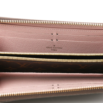 Louis Vuitton Monogram Clemence Wallet Rose Ballerine 5 of 7
