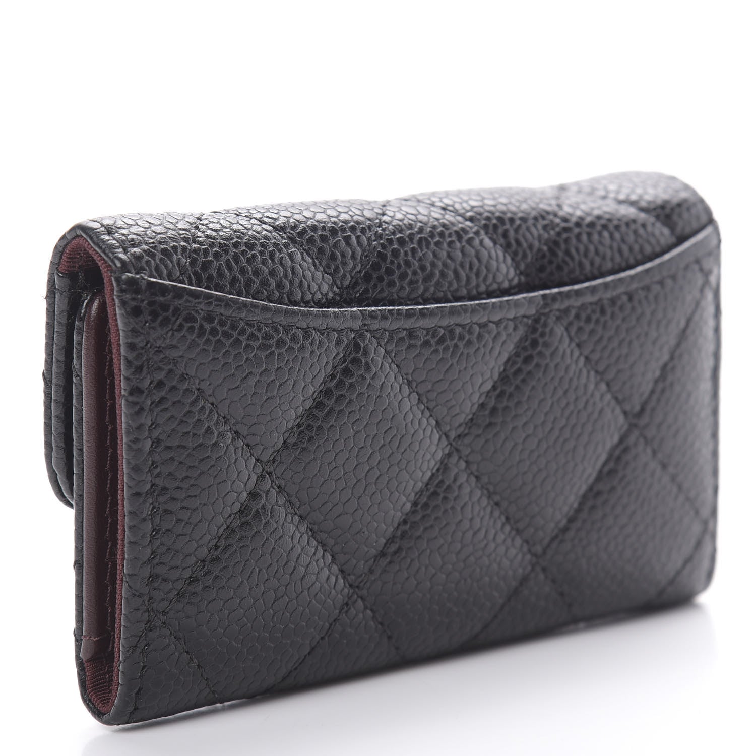 Chanel Caviar Quilted 6 Key Holder Black 3 of 12