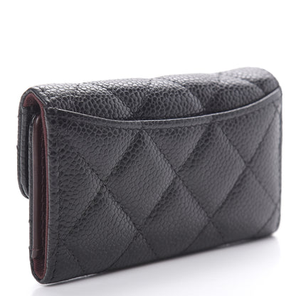 Chanel Caviar Quilted 6 Key Holder Black 3 of 12