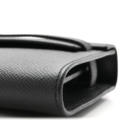 Hermes Epsom Kelly Wallet To Go Black 9 of 9
