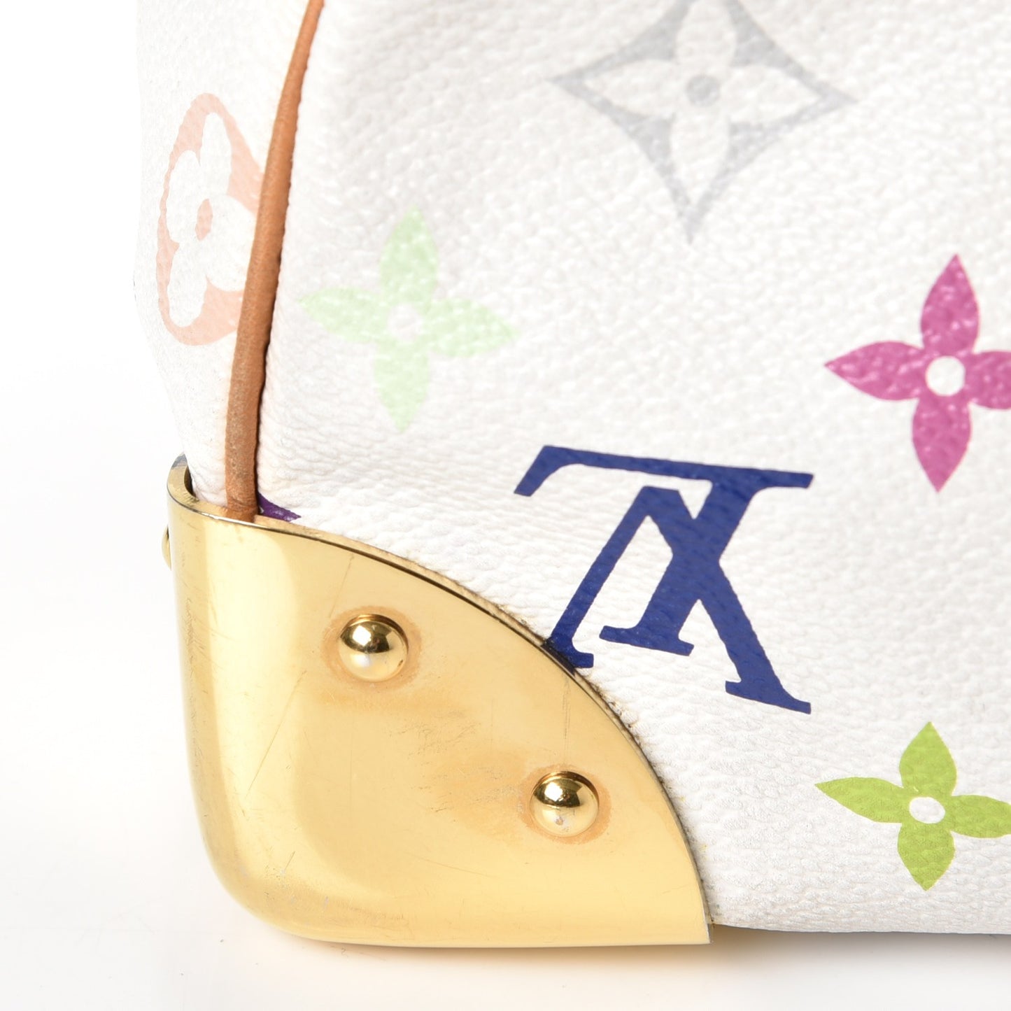 Monogram Multicolor Speedy 30 White